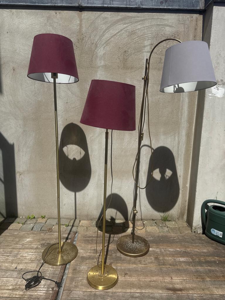 Gratis staande lampen - diverse modellen, Ophalen, Gebruikt, Metaal, 150 tot 200 cm