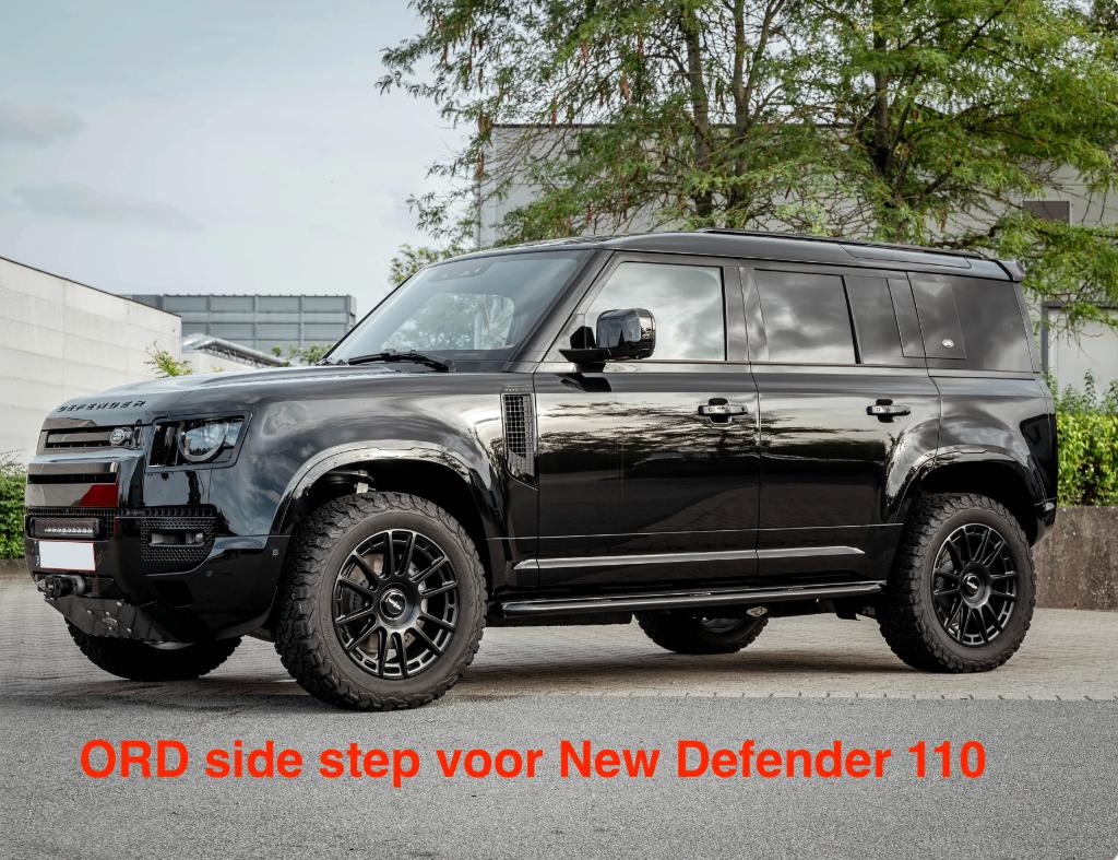 ORD side step voor New Defender 110, Auto-onderdelen, Ophalen, Nieuw