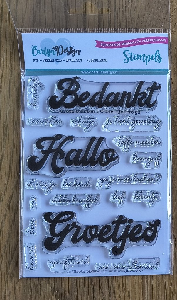 Hobbystempel, Ophalen of Verzenden, Nieuw, Clearstamp
