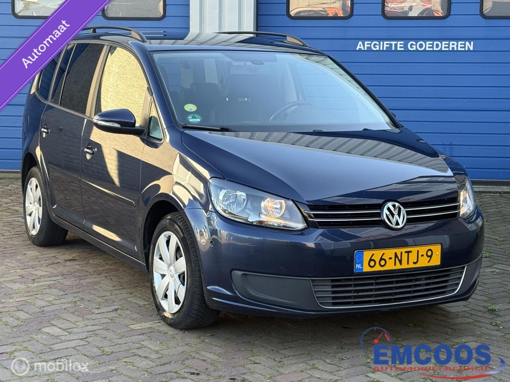 Volkswagen Touran 1.4 TSI Comfortline 7p. * Stoelvw * Automa, Auto's, Euro 5, 15 km/l, Gebruikt, 4 cilinders