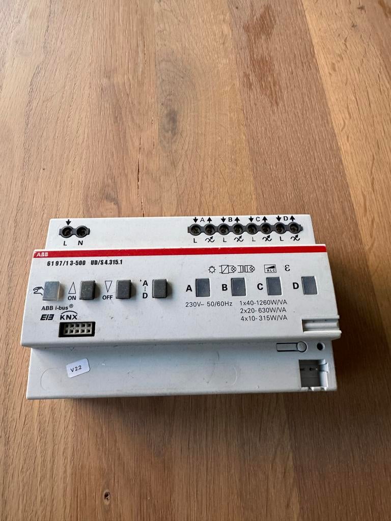 ABB 8x KNX 4 fase knx dimmers voor maar €250,-, Ophalen of Verzenden, Gebruikt, Overige typen