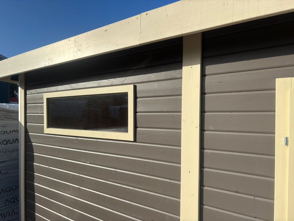 Demo-model Buitensauna compleet gemonteerd | NU €4.999, Ophalen, Fins of Traditioneel, Nvt, Nieuw