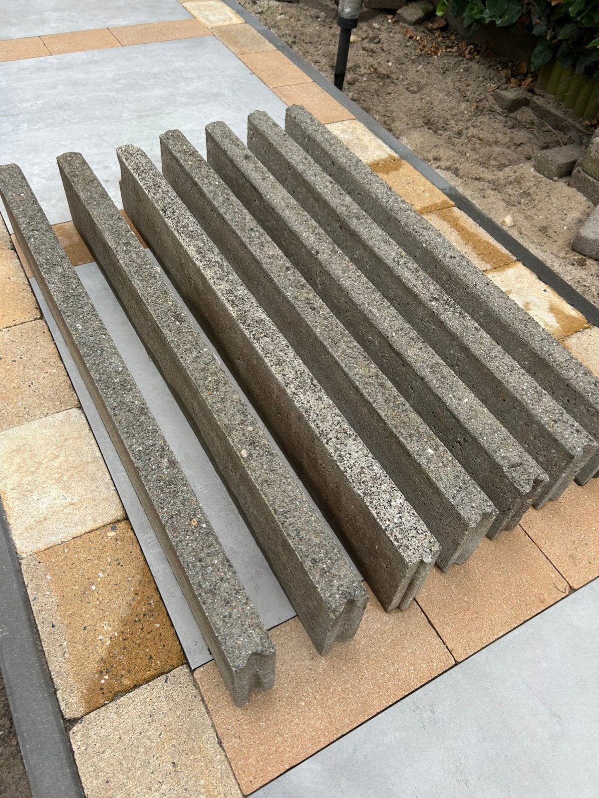 Bestrating, Tuin en Terras, Ophalen, Gebruikt, Beton, Klinkers