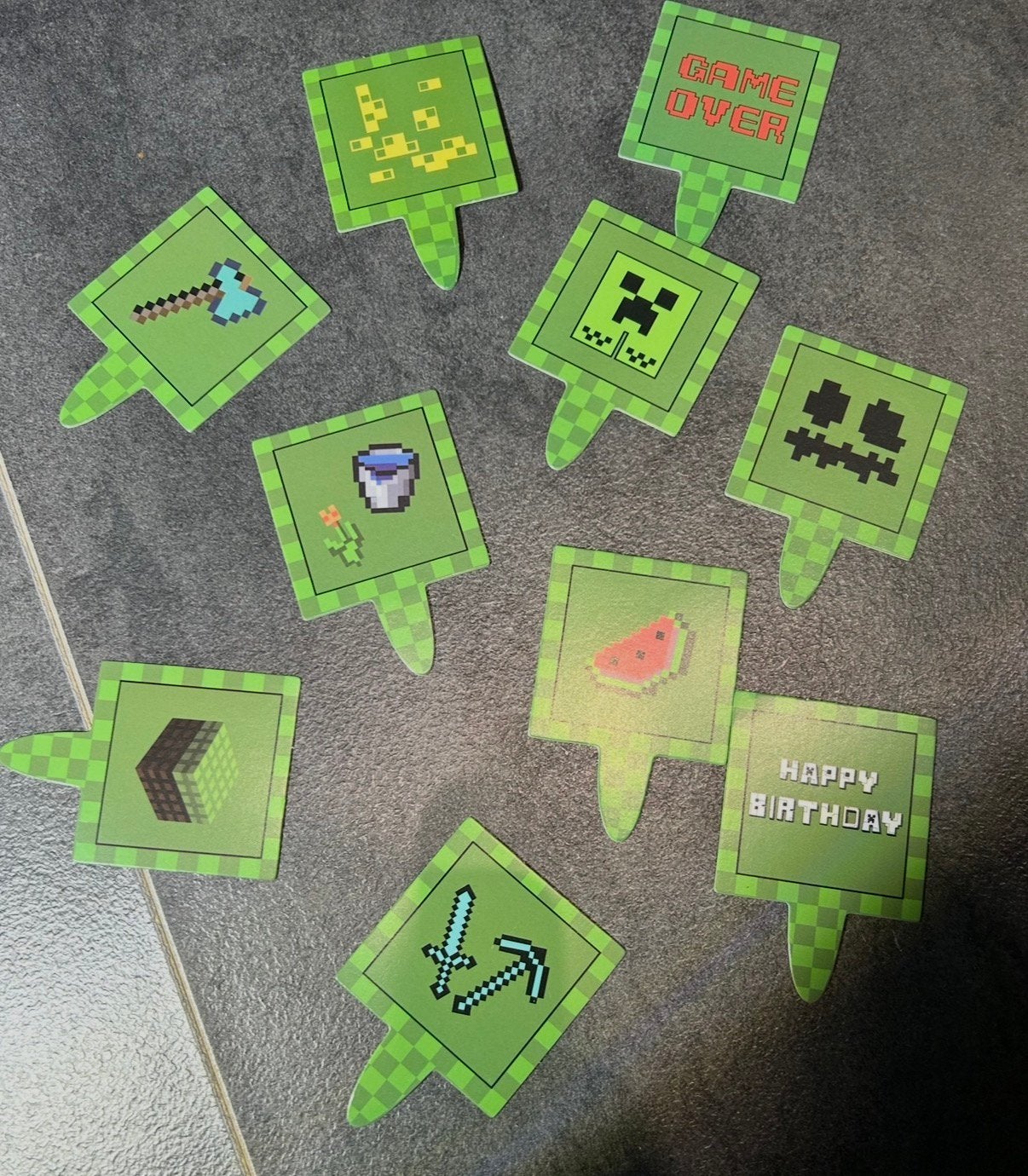 Minecraft feest pakket, Ophalen of Verzenden, Nieuw, Versiering, Verjaardag