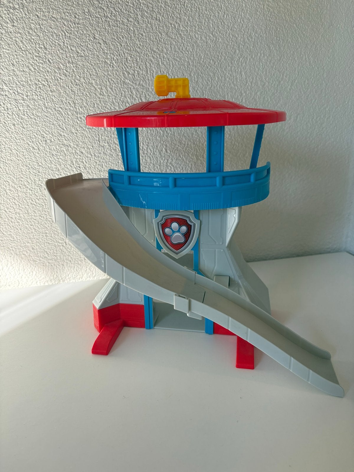 Paw Patrol Uitkijktoren Speelset met Glijbaan, Kinderen en Baby's, Ophalen, Zo goed als nieuw, Jongen of Meisje