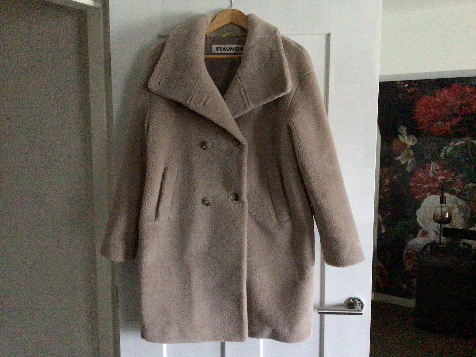 Beaumont winterjas teddy, Ophalen of Verzenden, Nieuw, Maat 38/40 (M), Beige