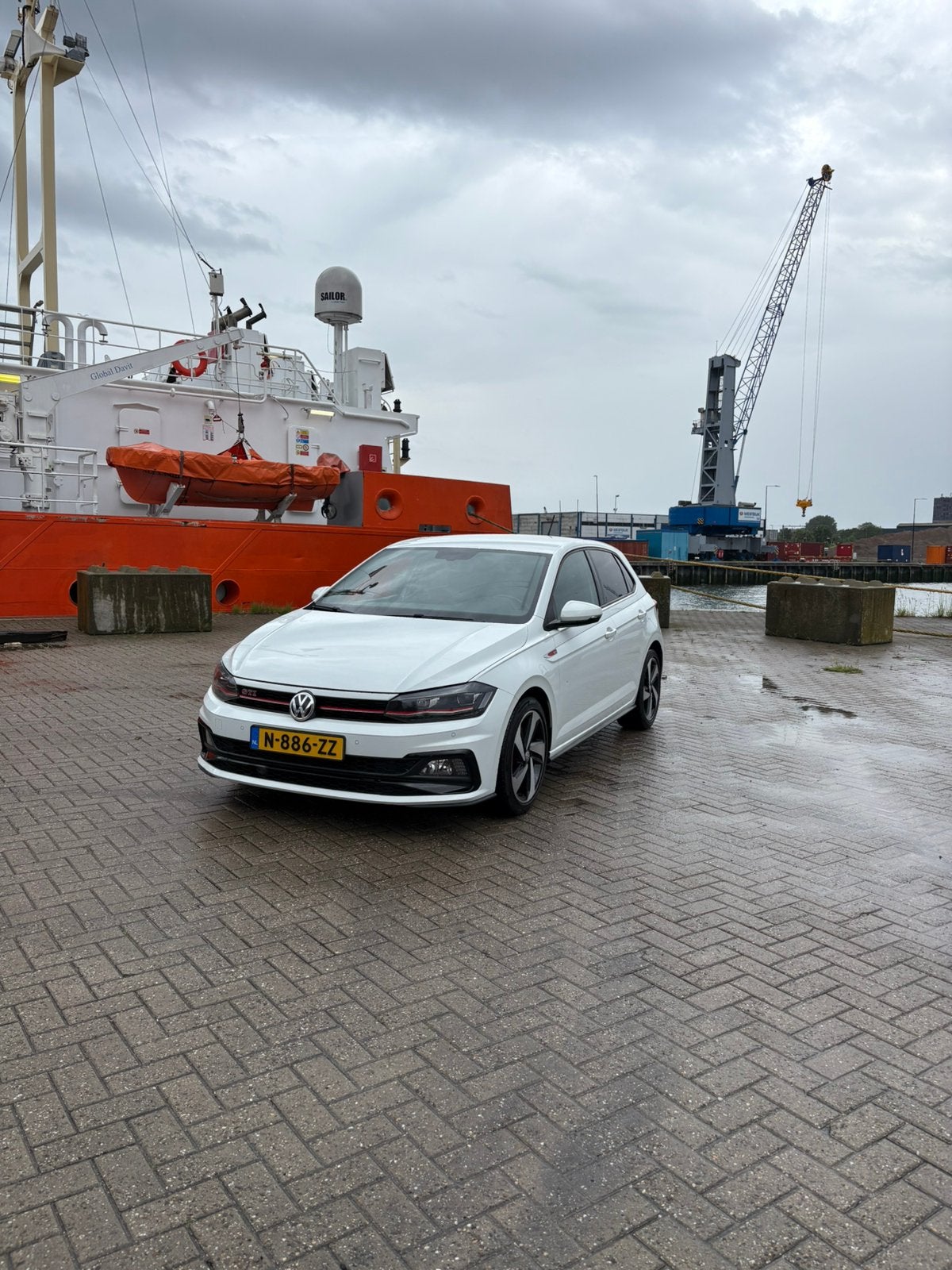 Volkswagen Polo 2.0 TSI 200pk 6-DSG 2020 Virtual/NEW APK, Auto's, 4 cilinders, 1984 cc, Wit, 14 km/l