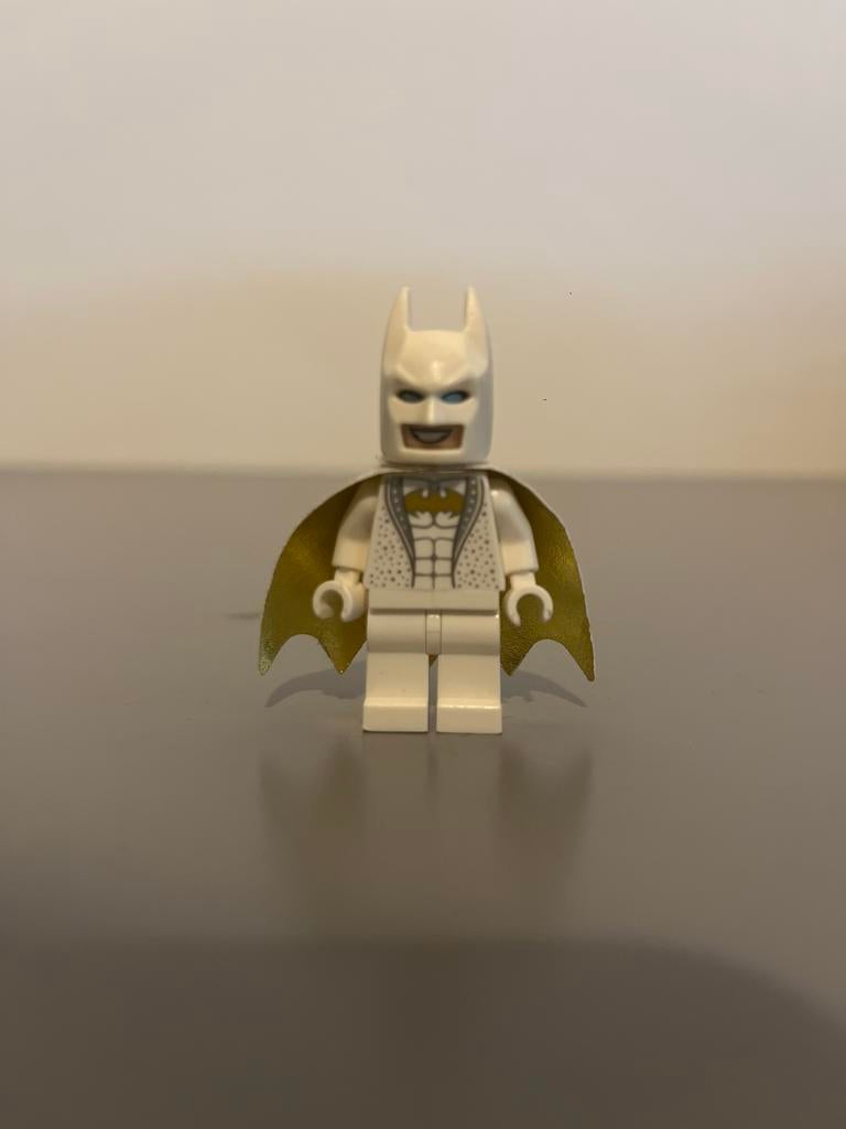 Collectors item: LEGO Batman Minifiguur (wit/goud), Inclusief minifiguren, Overige thema's, Lego, Ophalen of Verzenden
