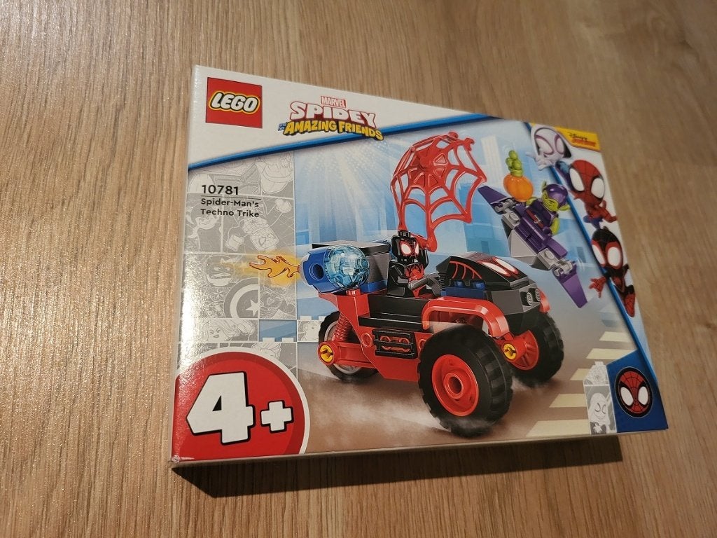 LEGO Marvel 10781 Spider-Man's Techno Trike [NIEUW], Marvel, Nieuw, Ophalen of Verzenden, Complete set