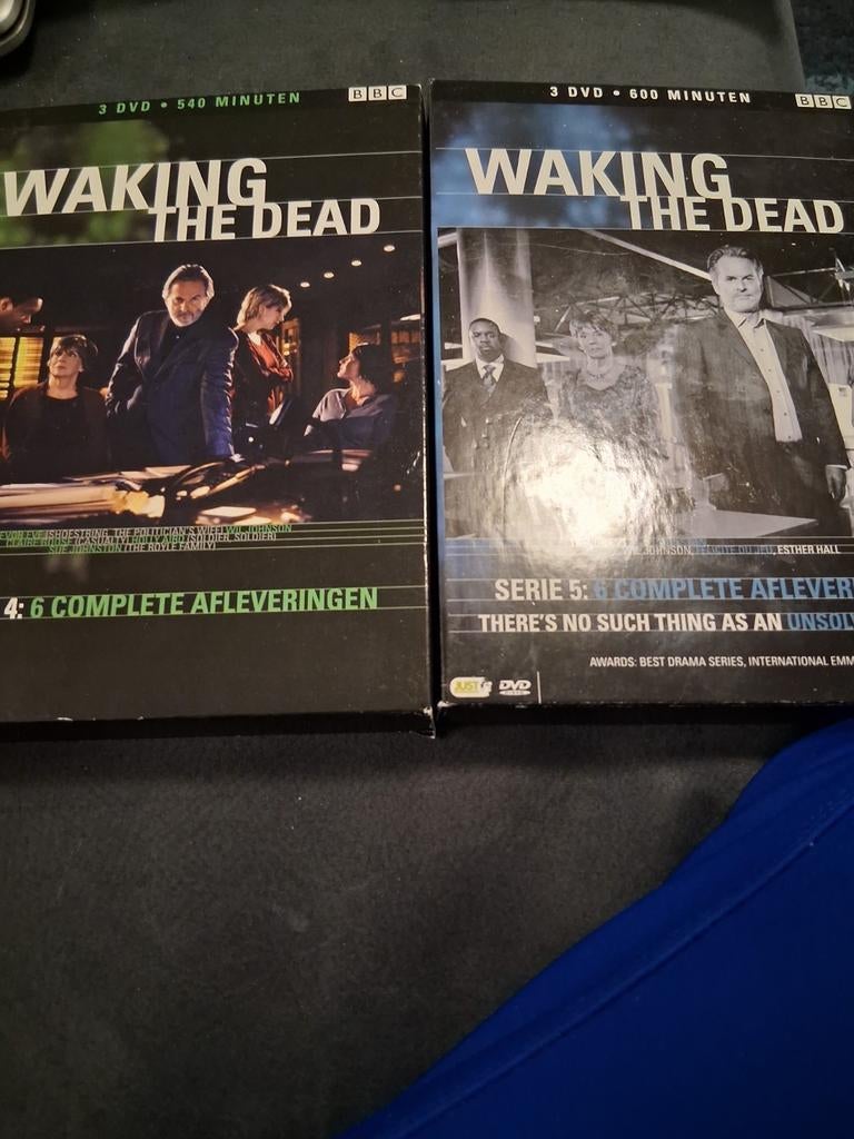 Waking the Dead DVD Boxsets - Seizoen 4 & 5, Gebruikt, Boxset, Drama, Ophalen of Verzenden