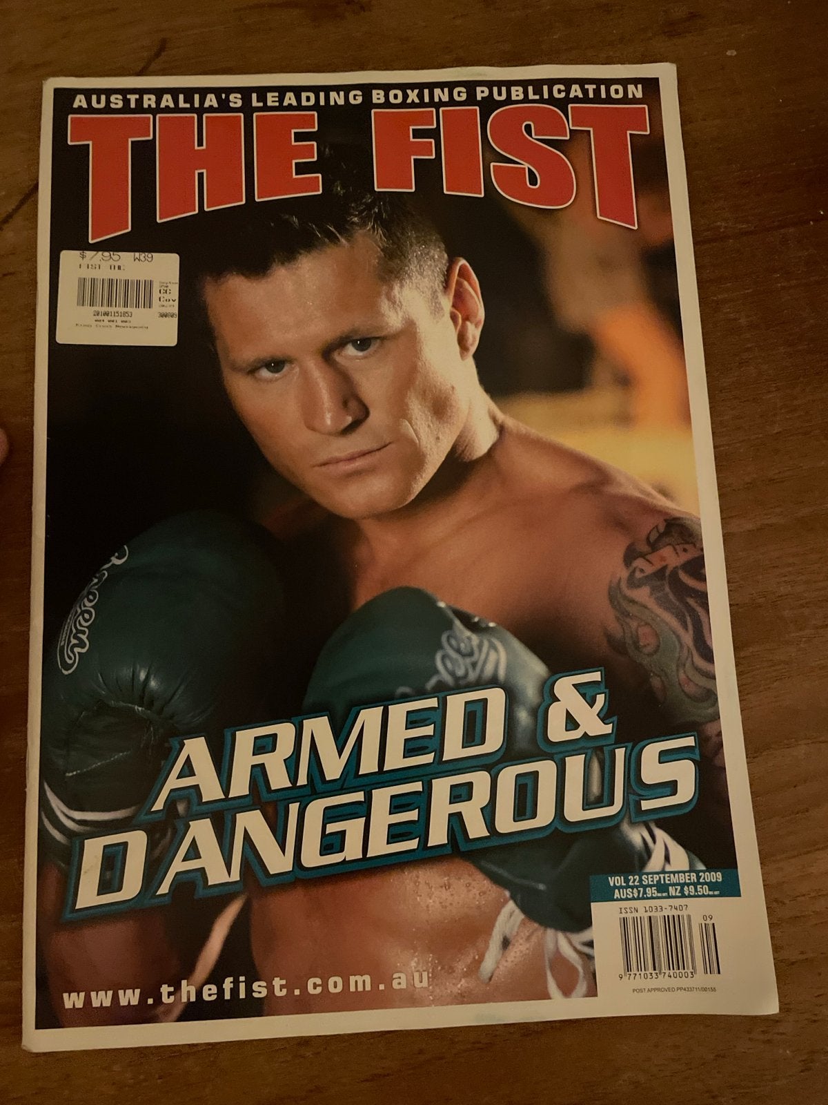 The Fist Magazine - Boksen Publicatie, Boeken, Ophalen of Verzenden, Zo goed als nieuw, Sport en Vrije tijd
