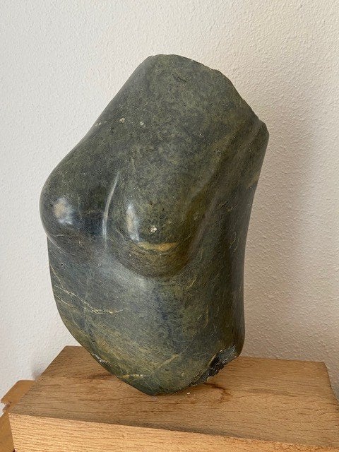 sculptuur torso Braziliaans speksteen, Ophalen, Handgemaakt, 20 - 50 cm, Steen of Keramiek