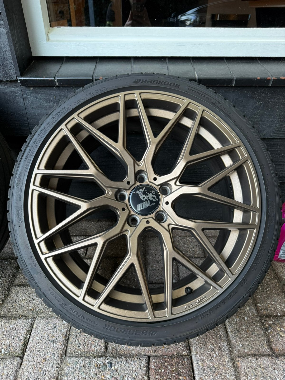 Ultra Wheels UA1E Race Evo 19 inch Matt Bronze, Auto-onderdelen, Banden en Velgen, Nieuw, 235 mm, Personenwagen