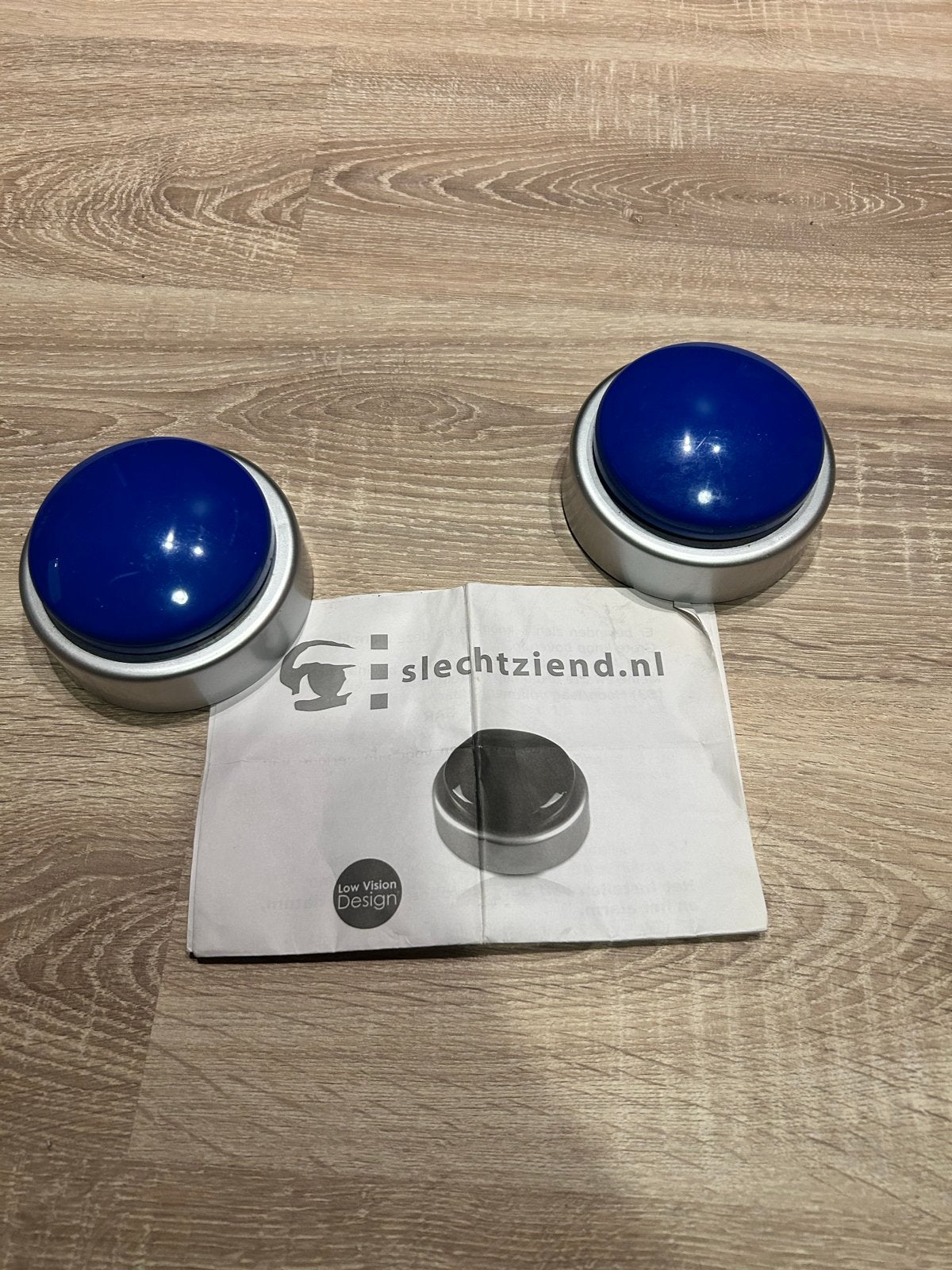 Slechtziende drukknopklok nederlandssprekend, Ophalen of Verzenden, Zo goed als nieuw