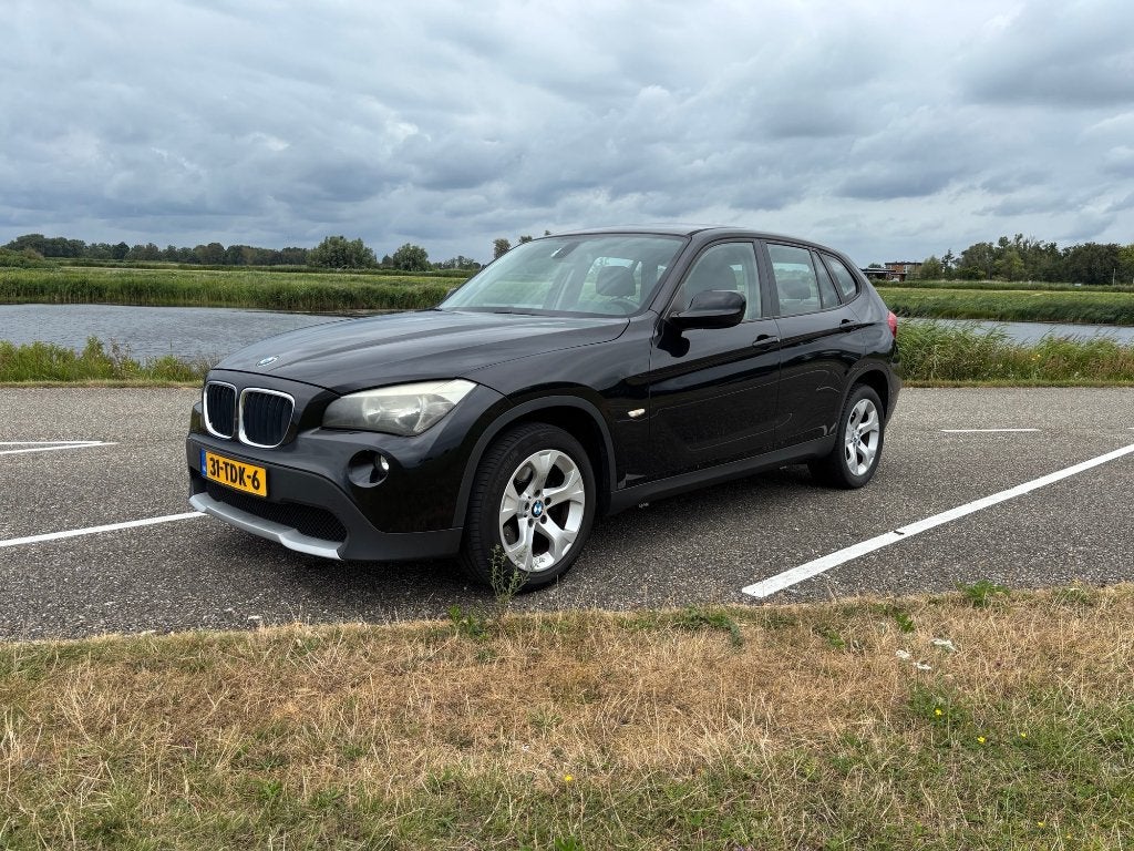 BMW X1 20I S drive 2012 Zwart, Auto's, Euro 5, 1800 kg, 4 cilinders, Zwart