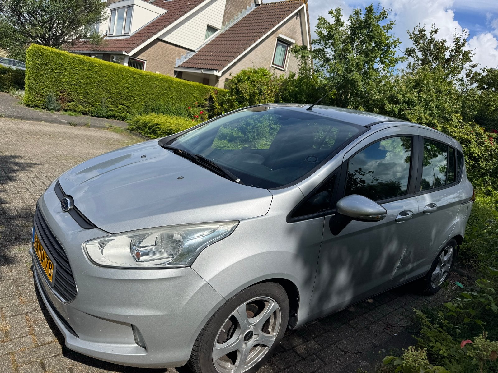 Ford B-Max 1.0 Ecoboost 74KW/100PK 2014 Grijs, Auto's, Ford, Particulier, B-Max, Benzine, B, MPV, Handgeschakeld, Origineel Nederlands