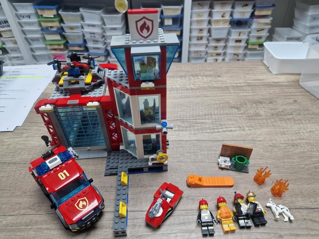 Lego City 60215 Fire Station, Ophalen of Verzenden