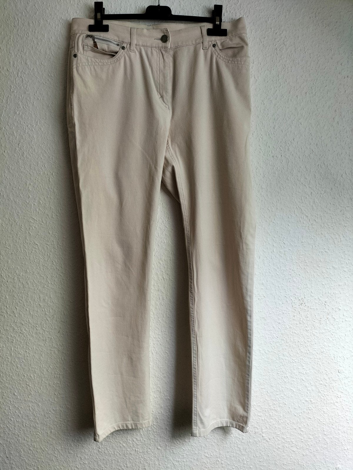 broek van Zerres model Sarah maat 42, Kleding | Dames, Ophalen, Beige, Maat 42/44 (L), Zo goed als nieuw