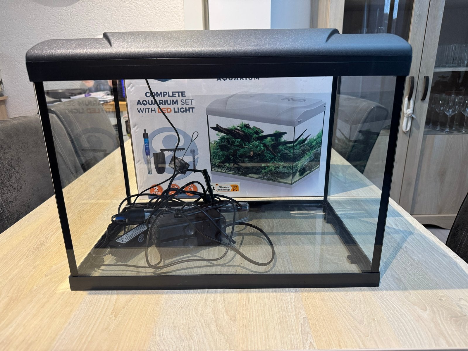 HS Aqua Platy 50 aquarium, Ophalen of Verzenden, Zo goed als nieuw, Leeg aquarium