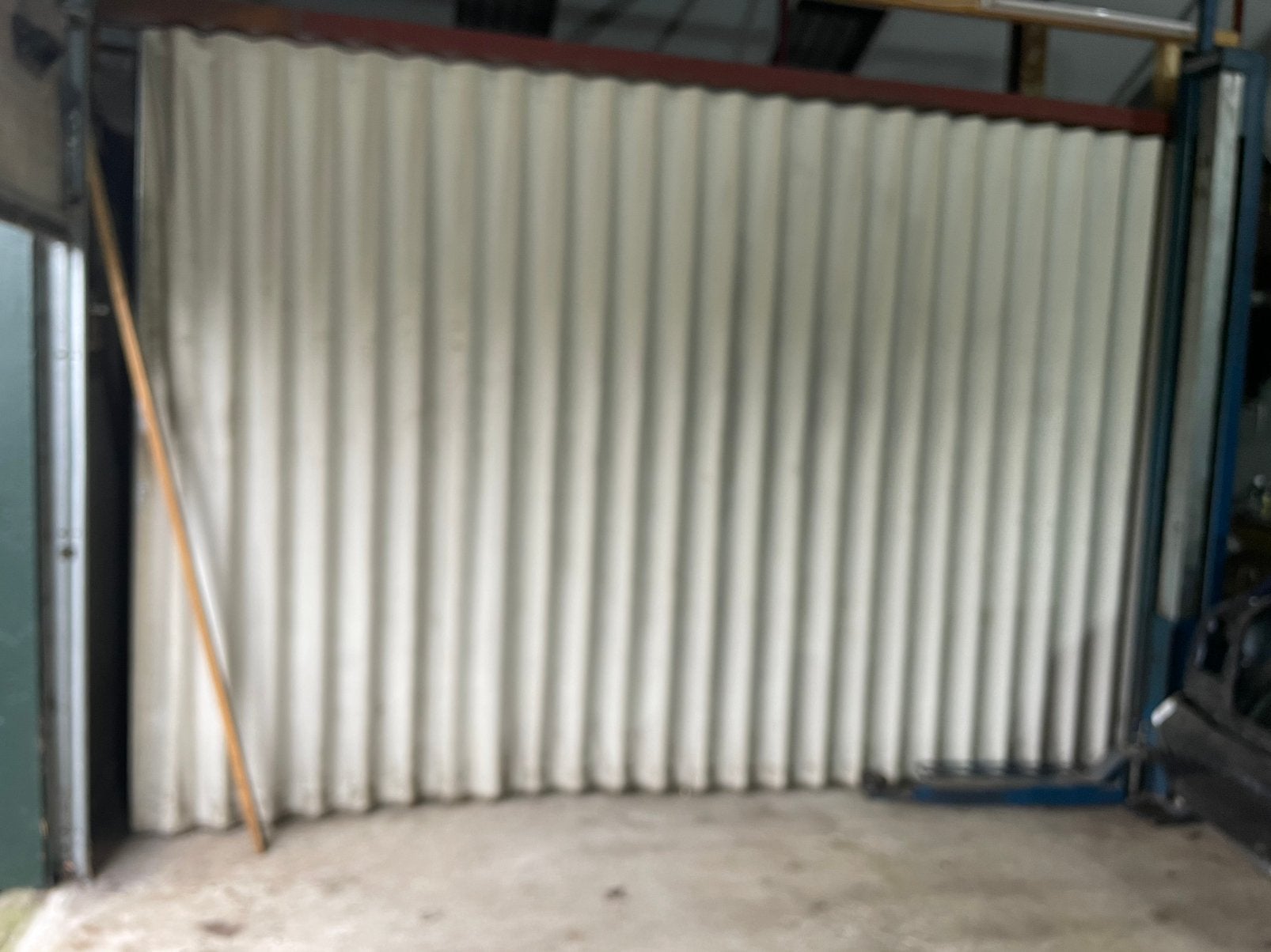 Harmonica vouwwand ongeveer 450 cm lang, Ophalen, Gebruikt