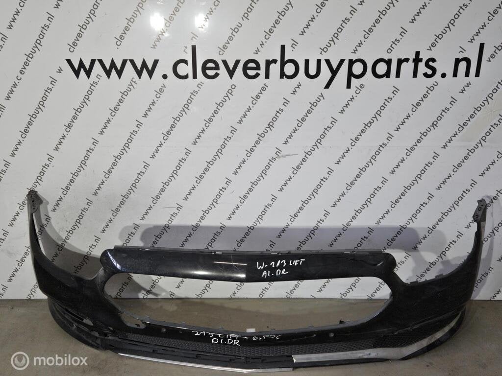 Voorbumper origineel E-klasse W213 ('16-'22) A2138852403, Gebruikt, Voor, Mercedes-Benz, Ophalen of Verzenden