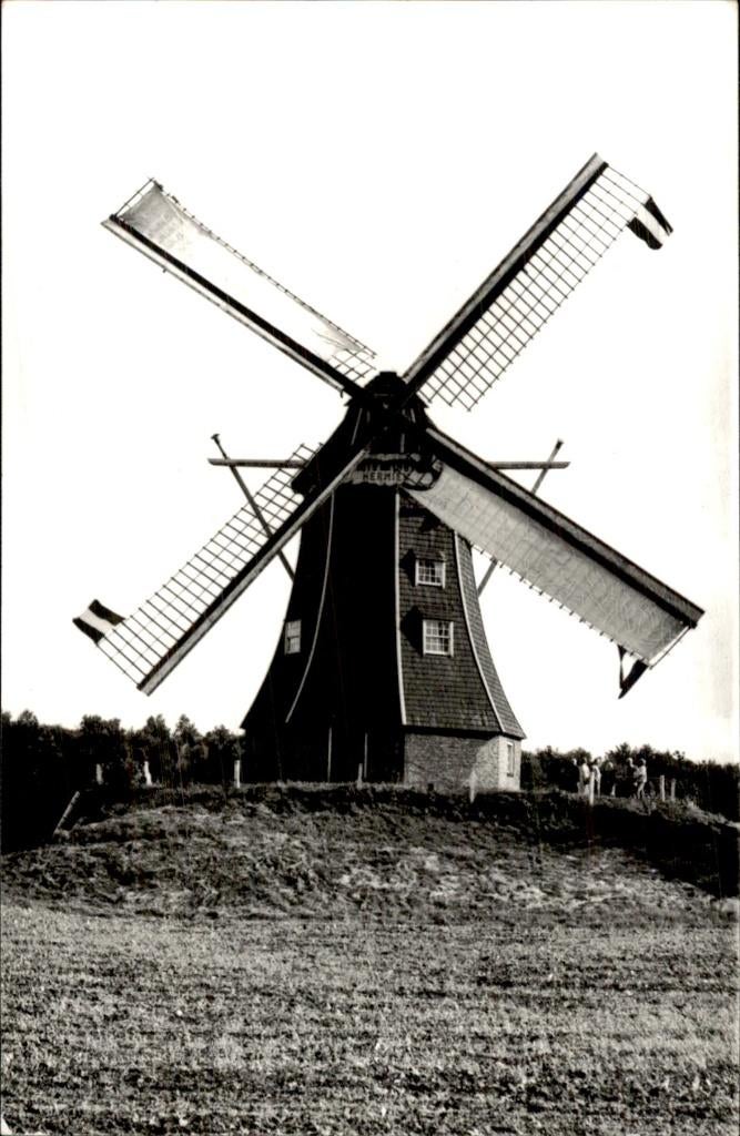 Harreveld - Lichtenvoorde - Fotokaart - Molen, Verzamelen, Ansichtkaarten | Nederland, Ophalen of Verzenden, 1920 tot 1940, Ongelopen