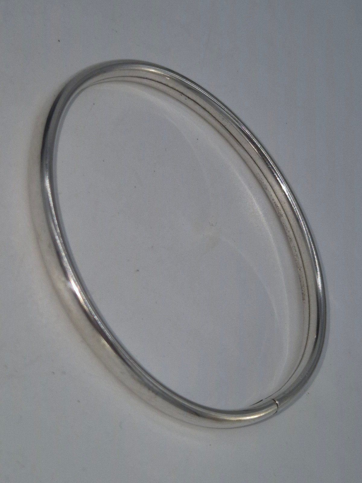 Mooie Zilveren Slavenarmband 835, Verzenden, Gebruikt, Zilver, Zilver