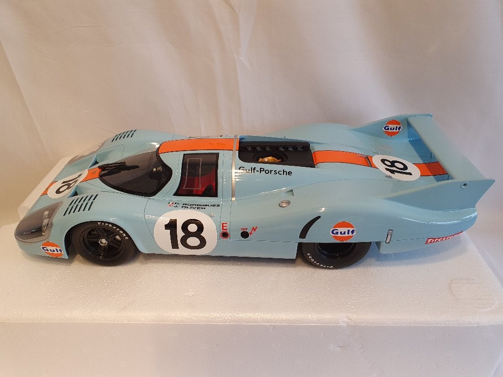 Porsche 917 LH 24H Lemans 1971 Pedro Rodrigues J Oliver 1:12, Hobby en Vrije tijd, Ophalen of Verzenden, Nieuw, 1:9 t/m 1:12, Auto