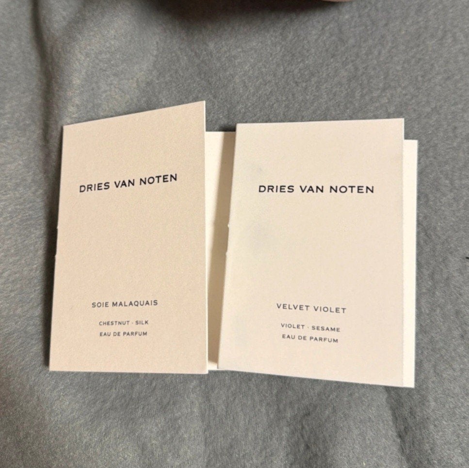 NU €15‼️ Dries van Noten Soie Malaquais Velvet Violet parfum, Ophalen of Verzenden, Nieuw