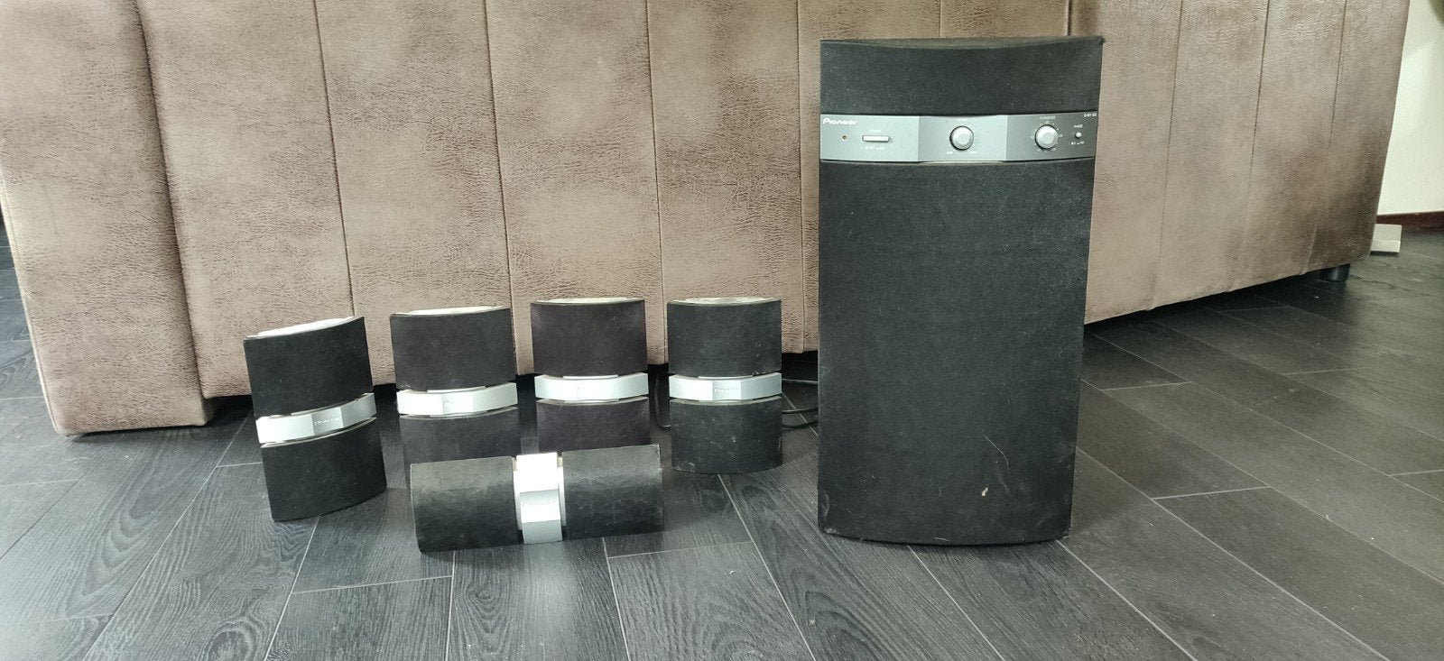 Pioneer speakerset en versterker VSX-S310, Ophalen, Gebruikt, Subwoofer, Inclusief kabels