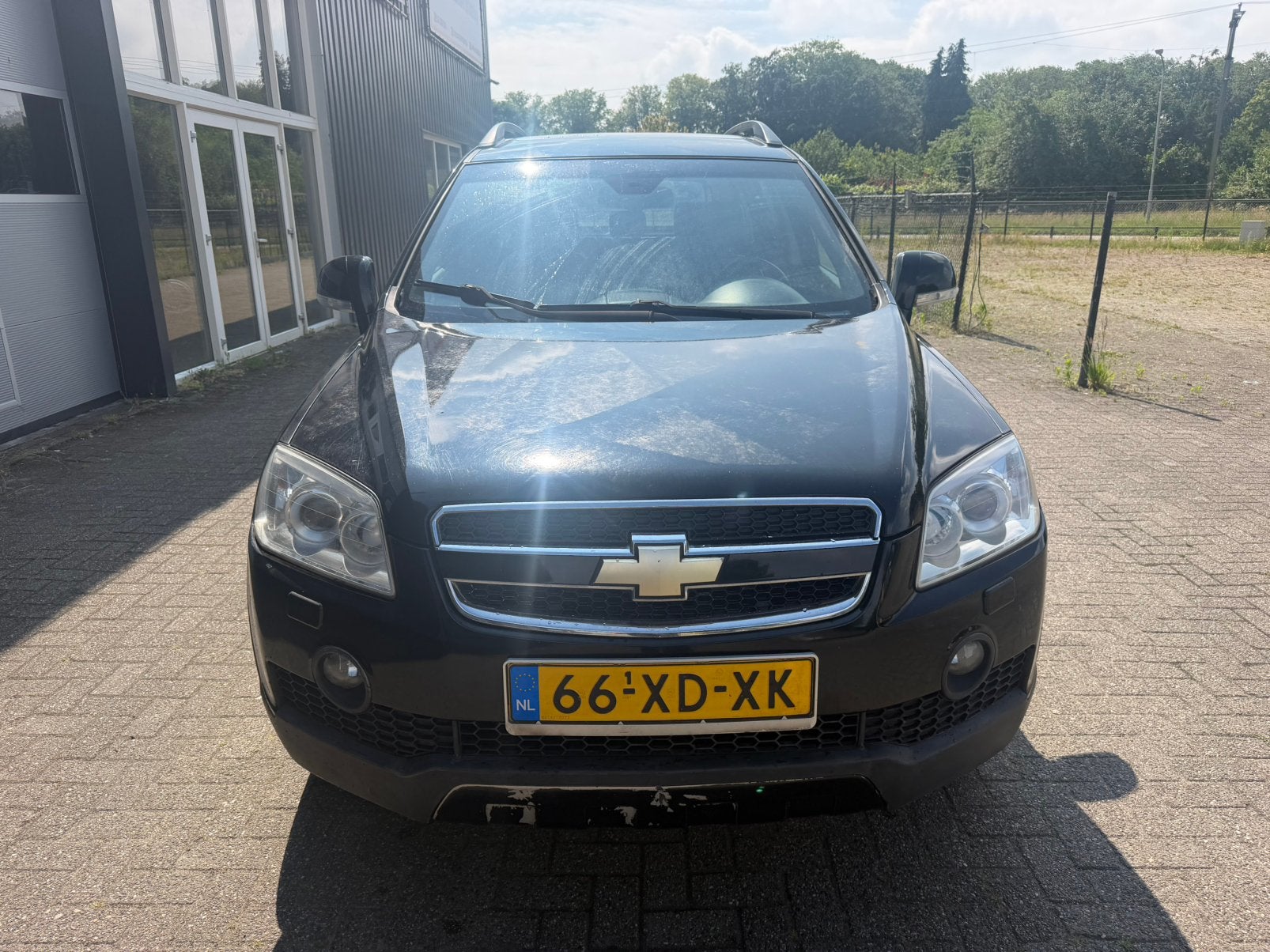 Chevrolet Captiva 2.4 4WD 2007 Zwart 4x4 Airco, Euro 5, 136 pk, Zwart, 4 cilinders