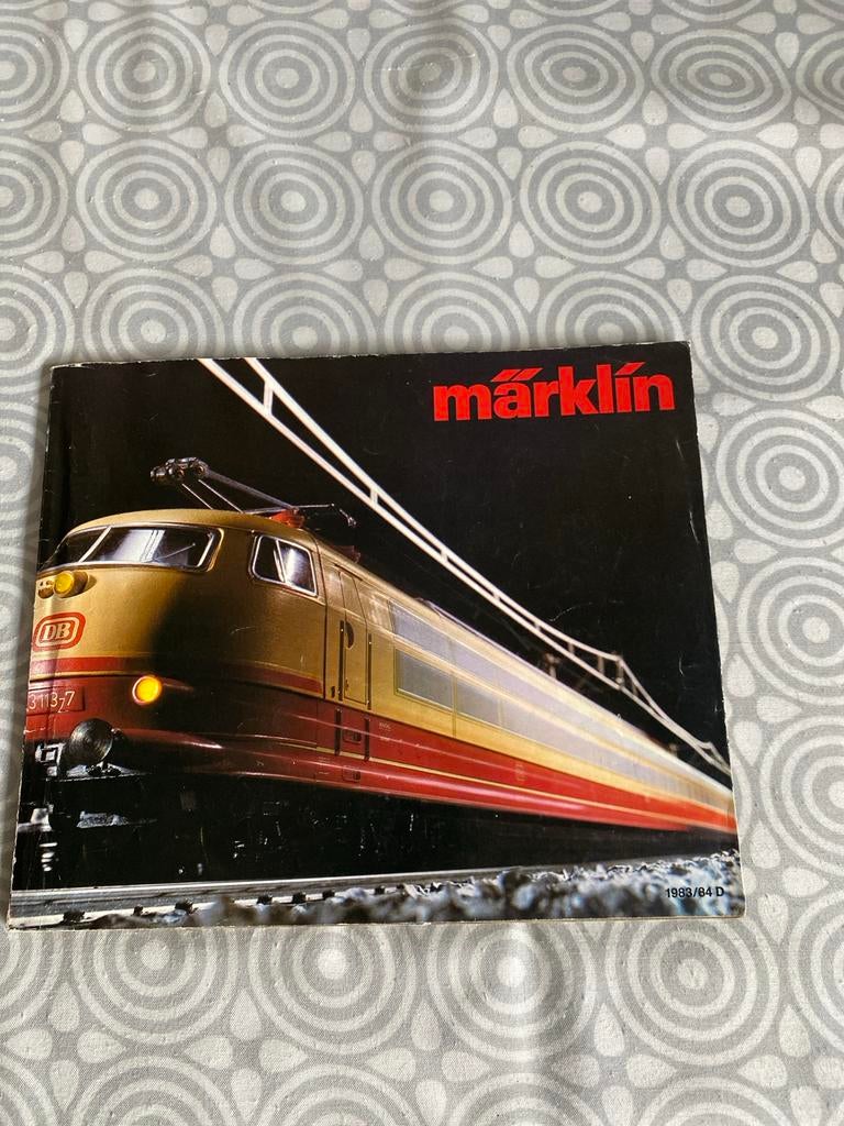 Märklin catalogus 1983/84, Ophalen of Verzenden, Gebruikt, Boek, Tijdschrift of Catalogus, Märklin