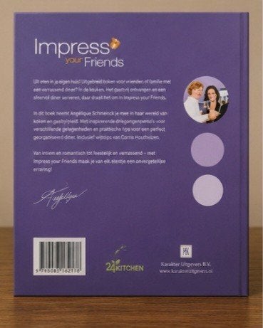 Impress your Friends - Kookboek Angélique Schmeinck, Boeken, Kookboeken, Ophalen of Verzenden, Zo goed als nieuw, Angélique Schmeinck