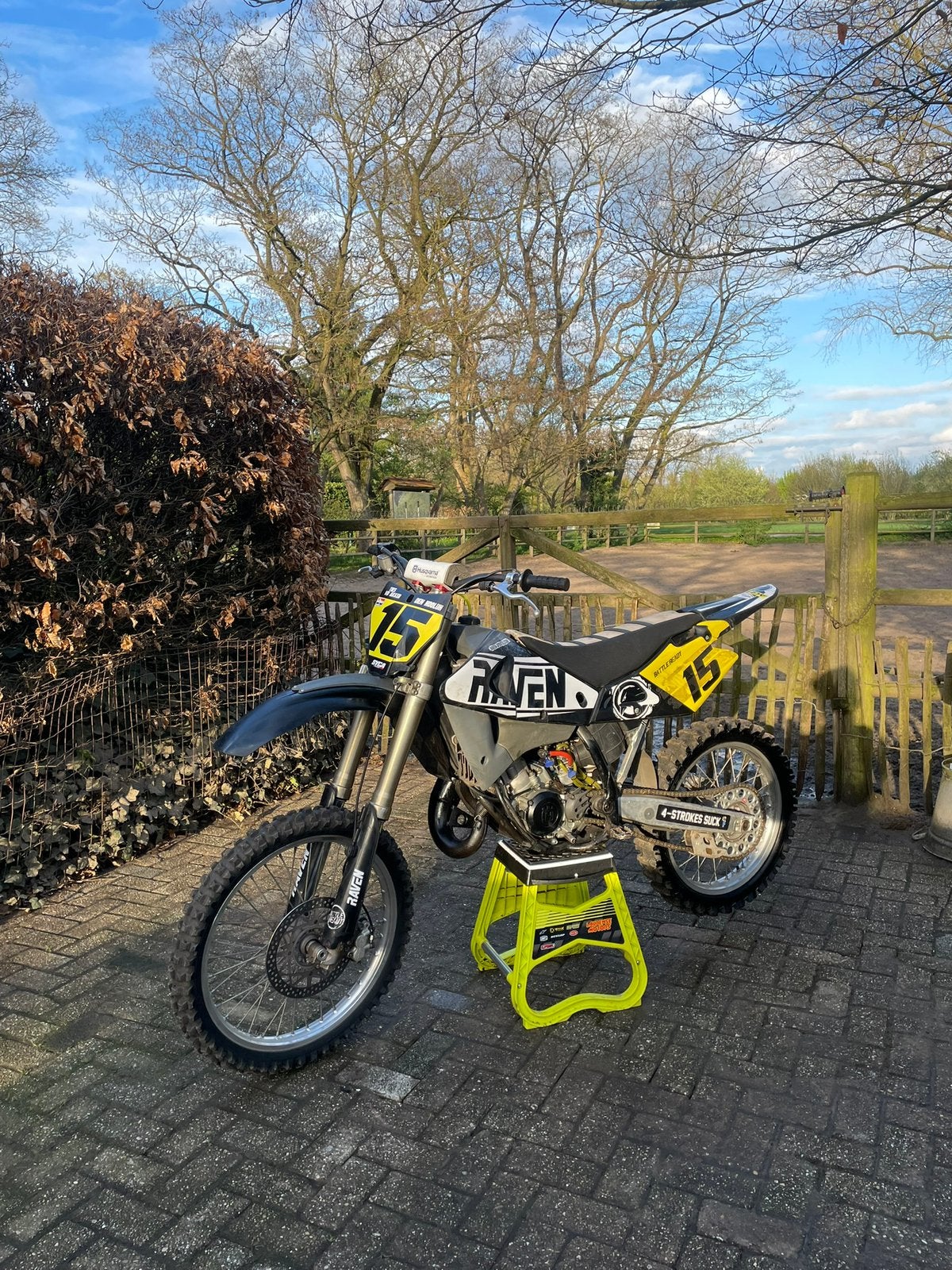 husqvarna cr125, Ophalen, Zo goed als nieuw, Overige merken