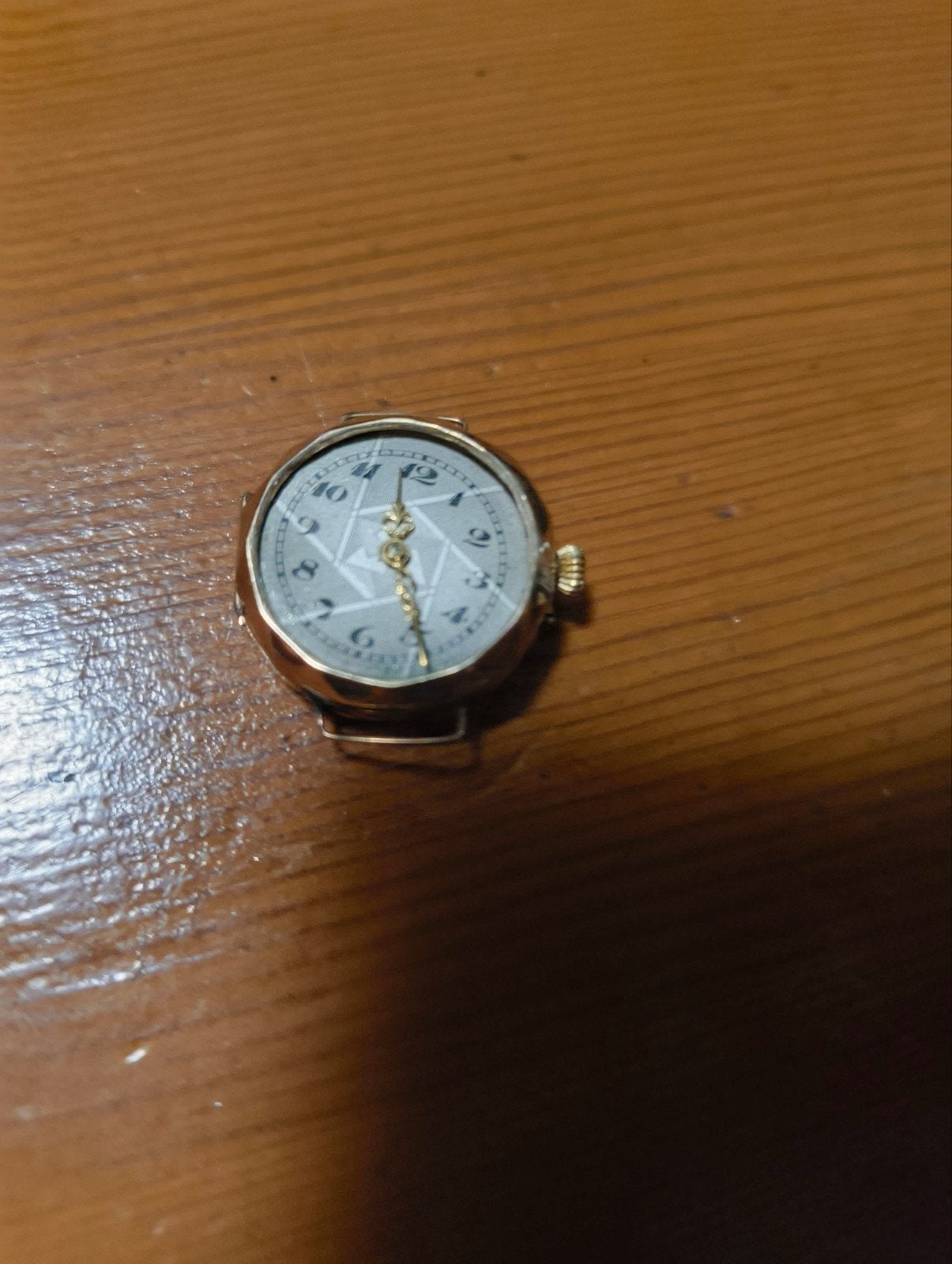 antiek goude dames horloge, Overige merken, Polshorloge, 1930 tot 1960, Ophalen of Verzenden