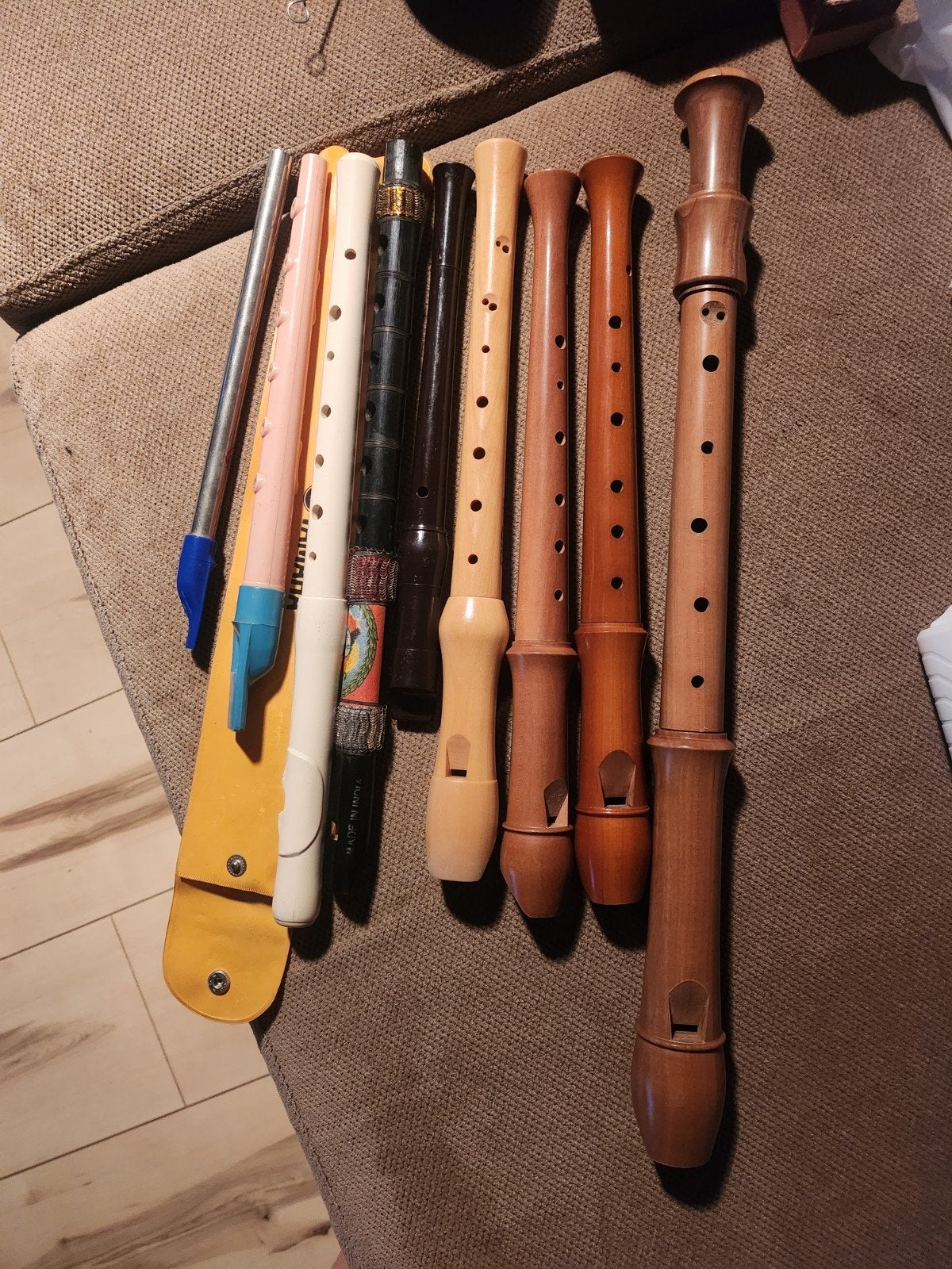 Diverse blokfluiten - Yamaha, Clifton, Aura, Muziek en Instrumenten, Ophalen of Verzenden, Gebruikt, Overige typen, Kunststof