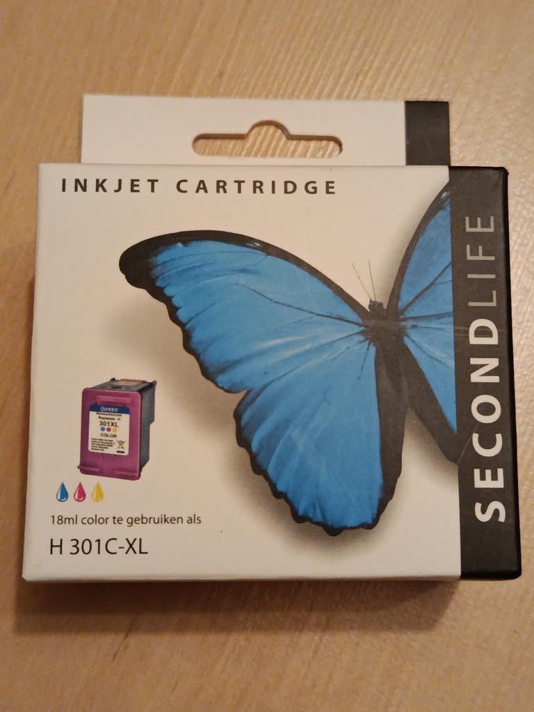 Second Life H 301C-XL Kleureninktcartridge HP printer inkt, Computers en Software, Printerbenodigdheden, Ophalen of Verzenden