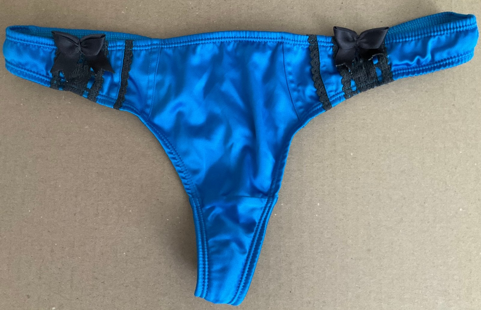 Blauwe string Pleasure State, maat S, Ophalen of Verzenden, Blauw, String
