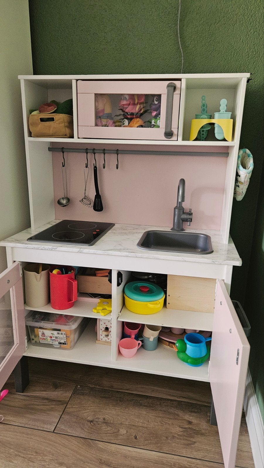 Roze IKEA Duktig speelkeuken met accessoires, Ophalen, Meisje