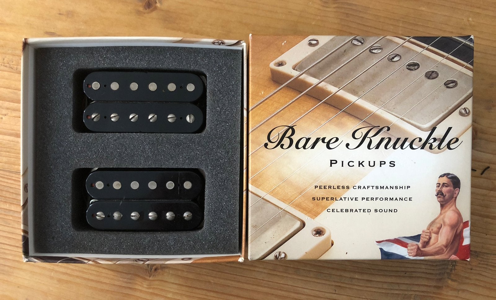 Bare Knuckle Holydiver pickup set, Muziek en Instrumenten, Instrumenten | Onderdelen, Ophalen, Zo goed als nieuw, Elektrische gitaar