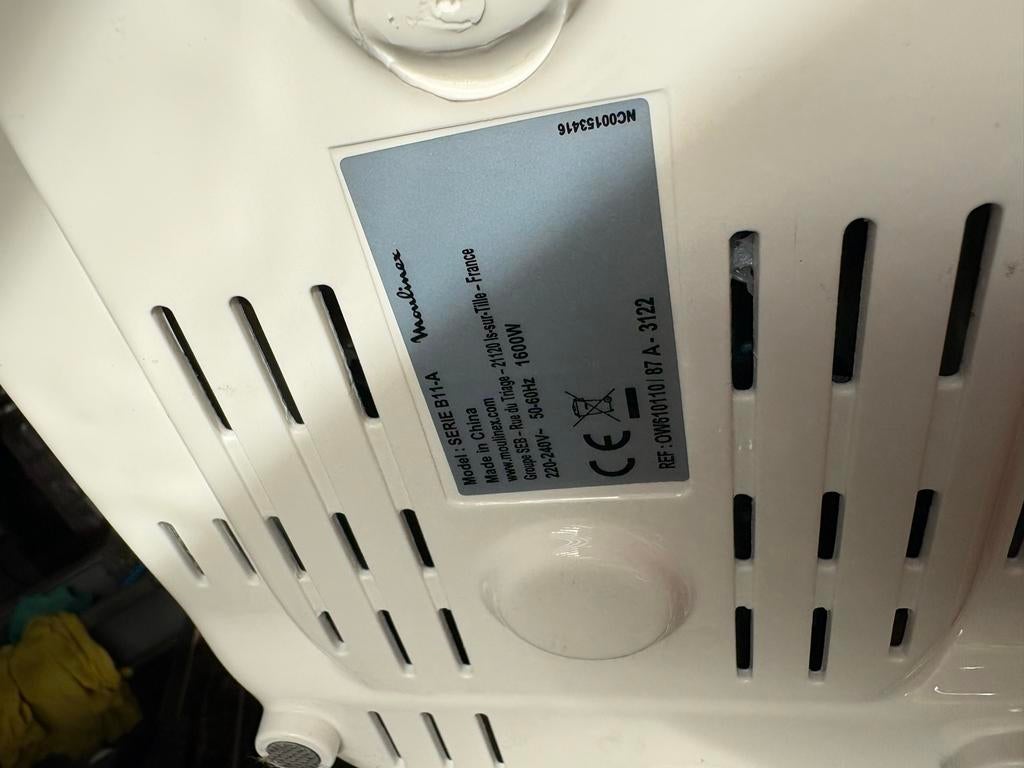 Moulinex Broodbakmachine OW610110 - Weinig gebruikt!, Witgoed en Apparatuur, Broodbakmachines, 800 tot 1200 gram deeg, Zo goed als nieuw