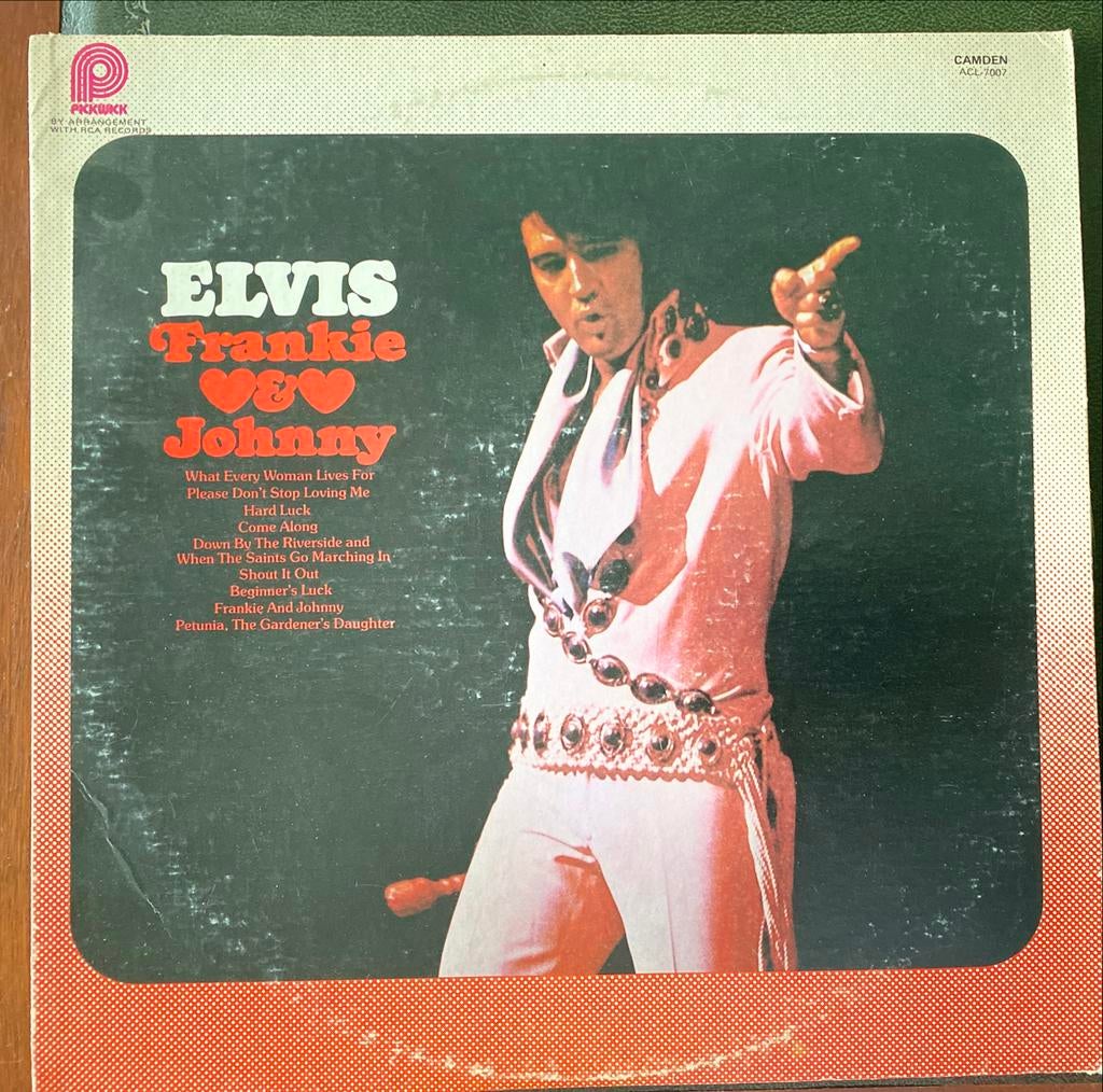 Elvis Presley - Frankie & Johnny LP (1975), Ophalen of Verzenden, 1970 - 1979, Zo goed als nieuw, 12 inch