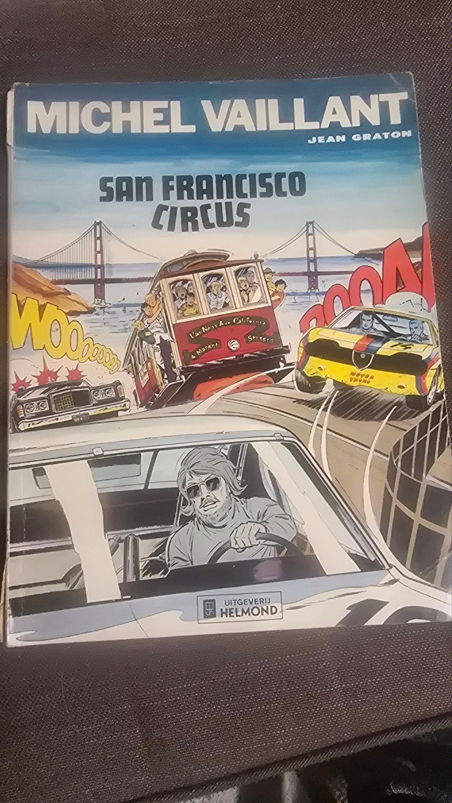 Michel Vaillant - San Francisco Circus, Eén stripboek, Ophalen of Verzenden, Gelezen, Jean Graton