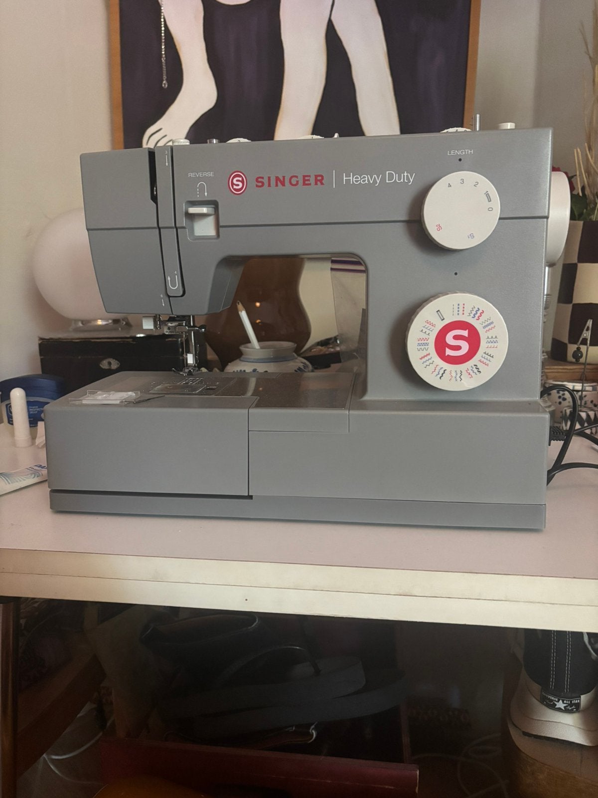 Gezocht: iemand met verstand van naaimachines :), Ophalen of Verzenden, Zo goed als nieuw, Naaimachine, Singer
