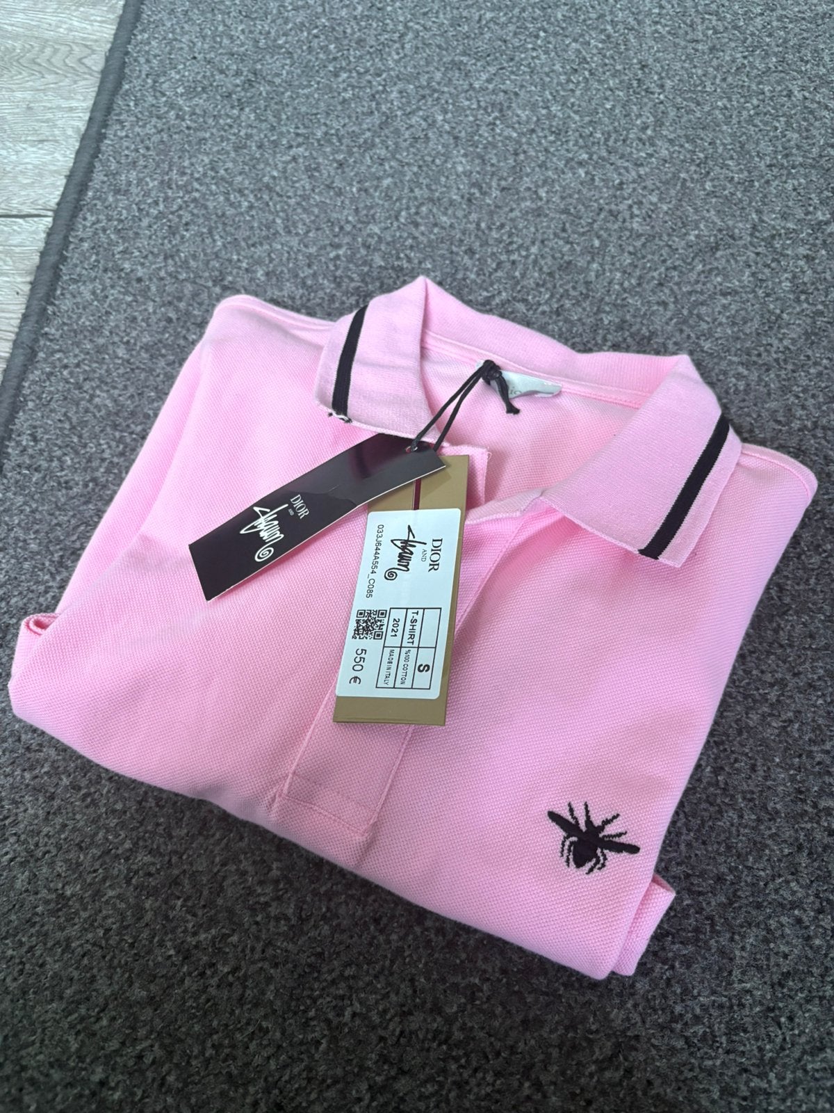 Dior polo, Ophalen of Verzenden, Zo goed als nieuw, Maat 48/50 (M), Roze