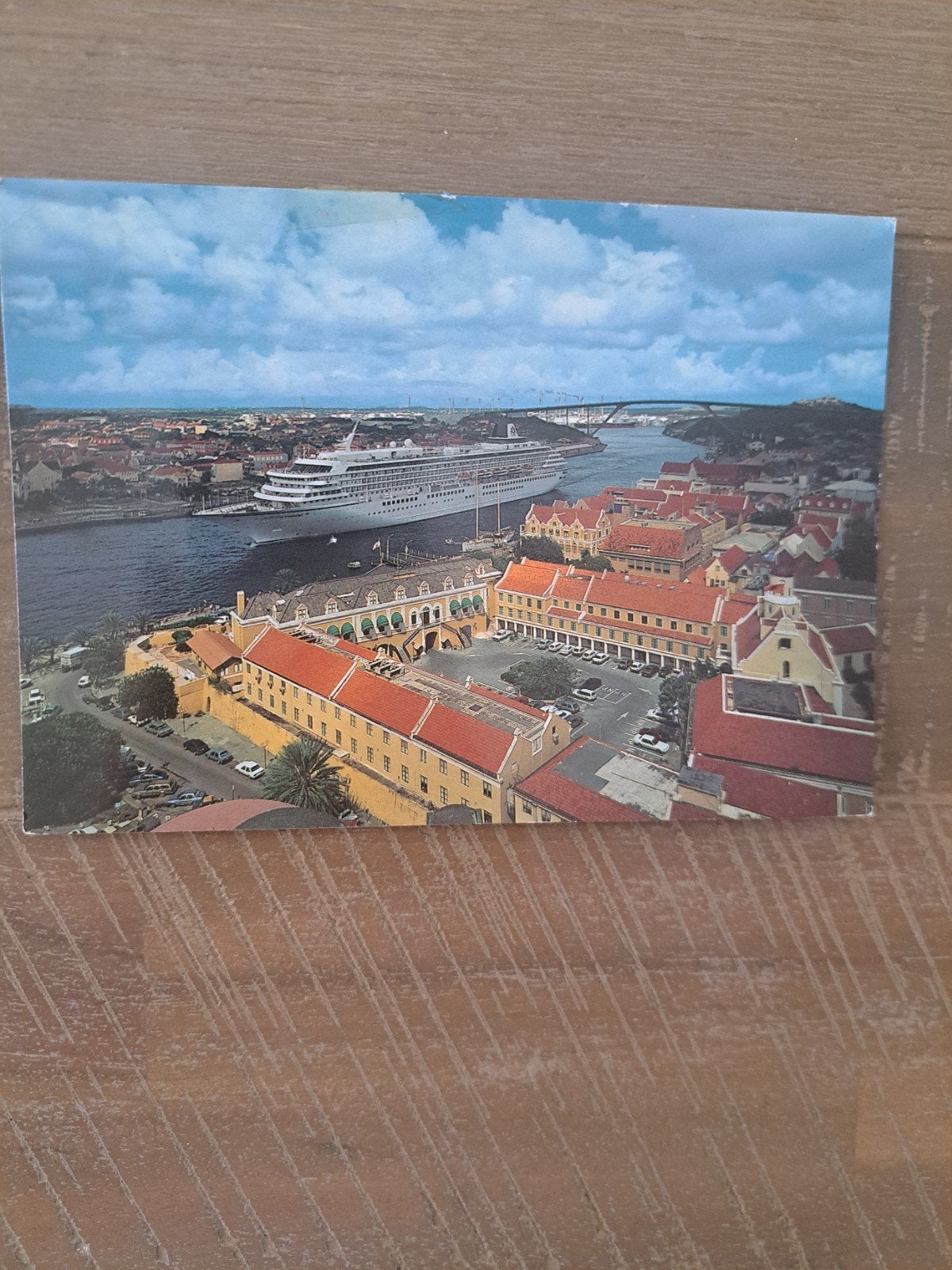 Curaçao NA.  St. Annabay & Queen Juliana bridge, Ophalen of Verzenden, 1980 tot heden, Buiten Europa