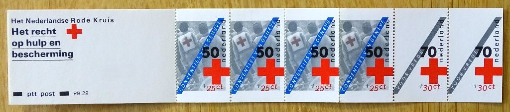 POSTZEGELBOEKJES RODE KRUIS en andere NEDERLAND, Postzegels en Munten, Ophalen of Verzenden, Na 1940, Postfris
