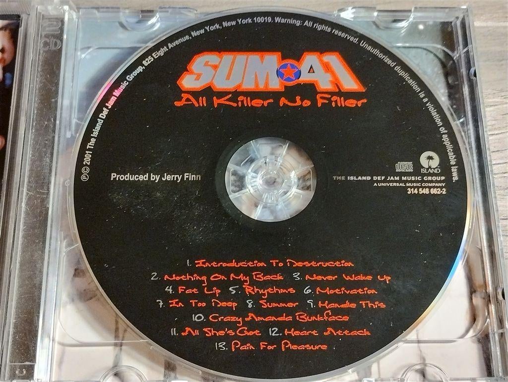 Sum 41 ‎- All Killer No Filler [2 CD Thailand], Ophalen of Verzenden, Zo goed als nieuw, Poprock
