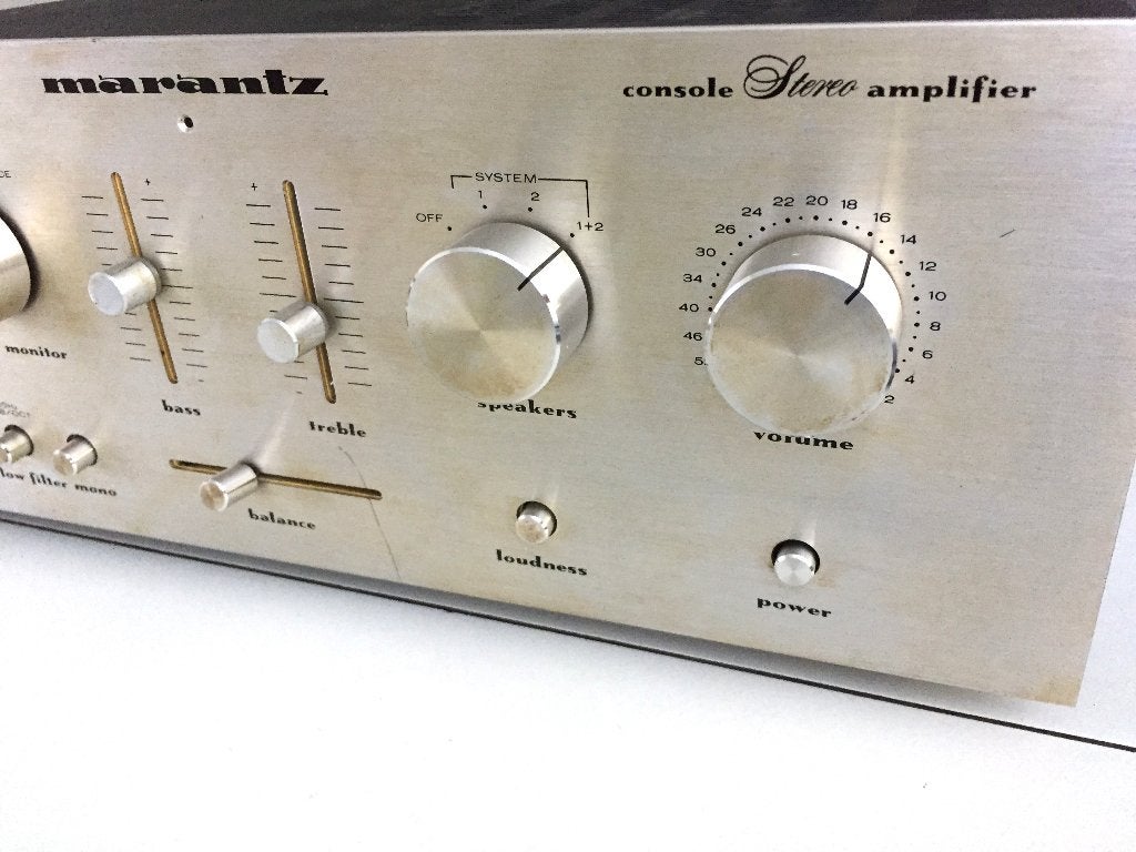 Marantz-1072-versterker-vintage, Audio, Tv en Foto, Ophalen of Verzenden, Gebruikt, Minder dan 60 watt, Marantz