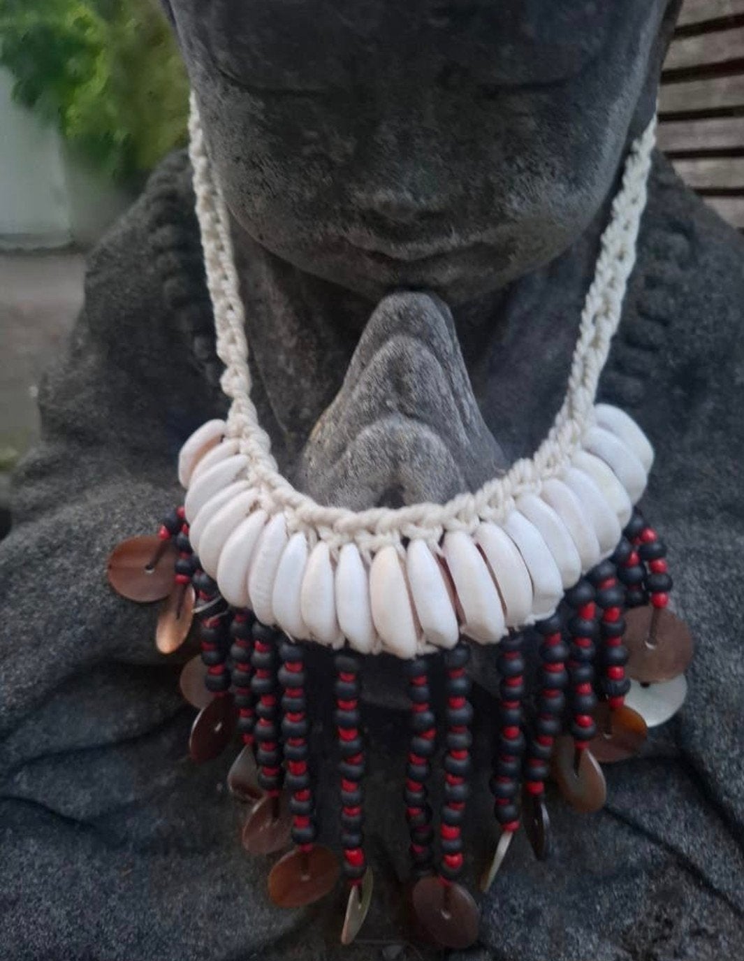Schelpenketting uit Bali NIEUW!, Ophalen of Verzenden, Nieuw